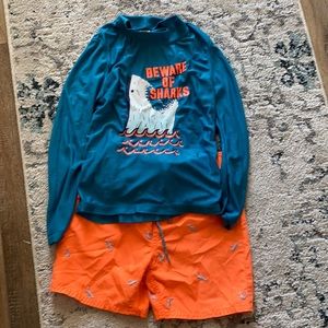 Boys Oshkosh bathing suit